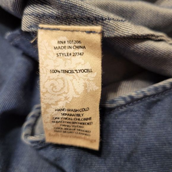 Soft Surroundings chambray tunic - Picture 6 of 6